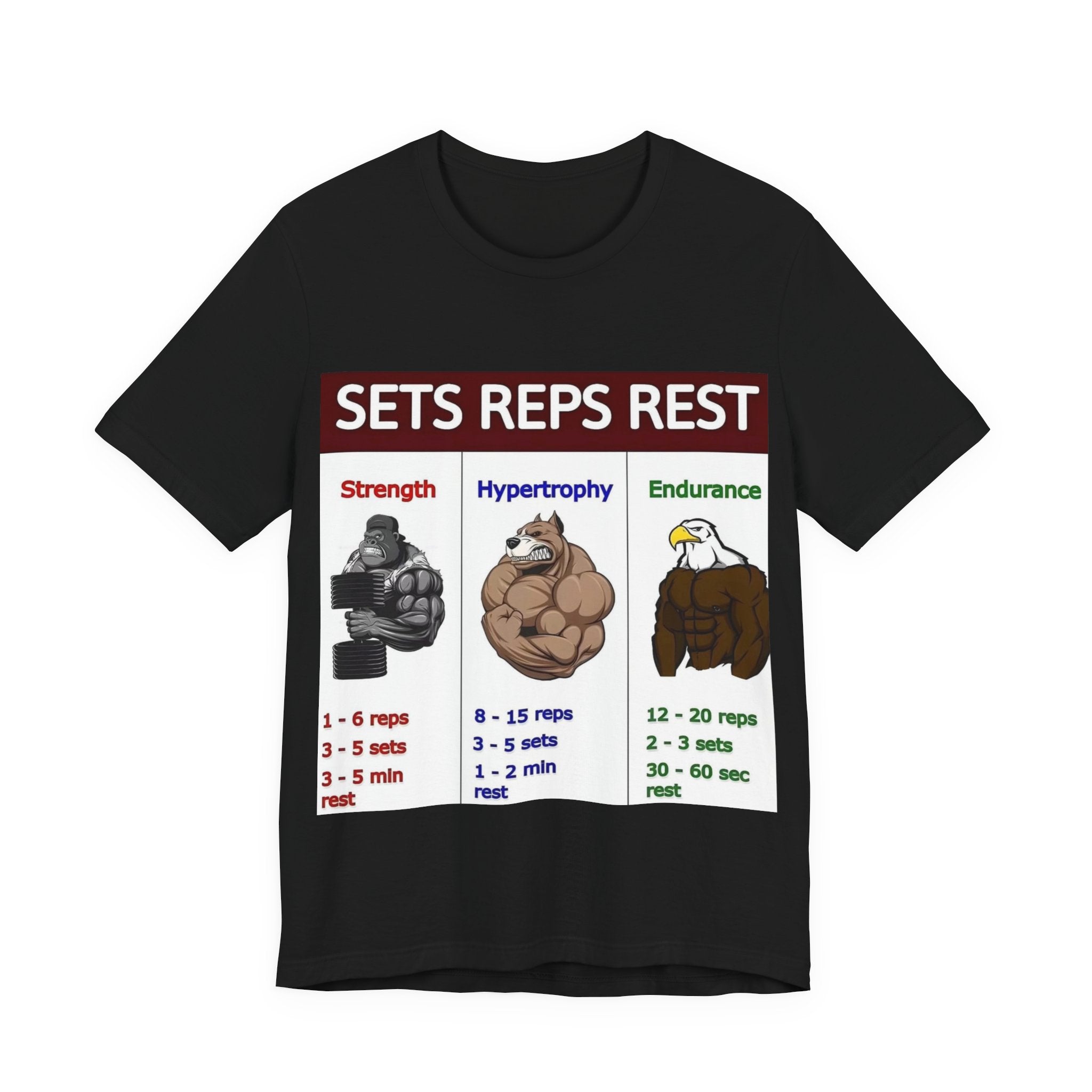 Lifter's Gorilla, Bulldog, Eagle | Tee